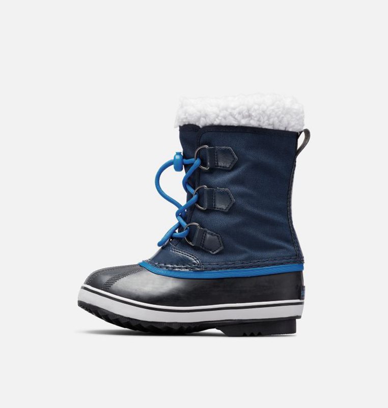 Sorel Barn Vinterkängor Marinblå/Blå - Youth Yoot Pac™ Nylon - ZWA-074391